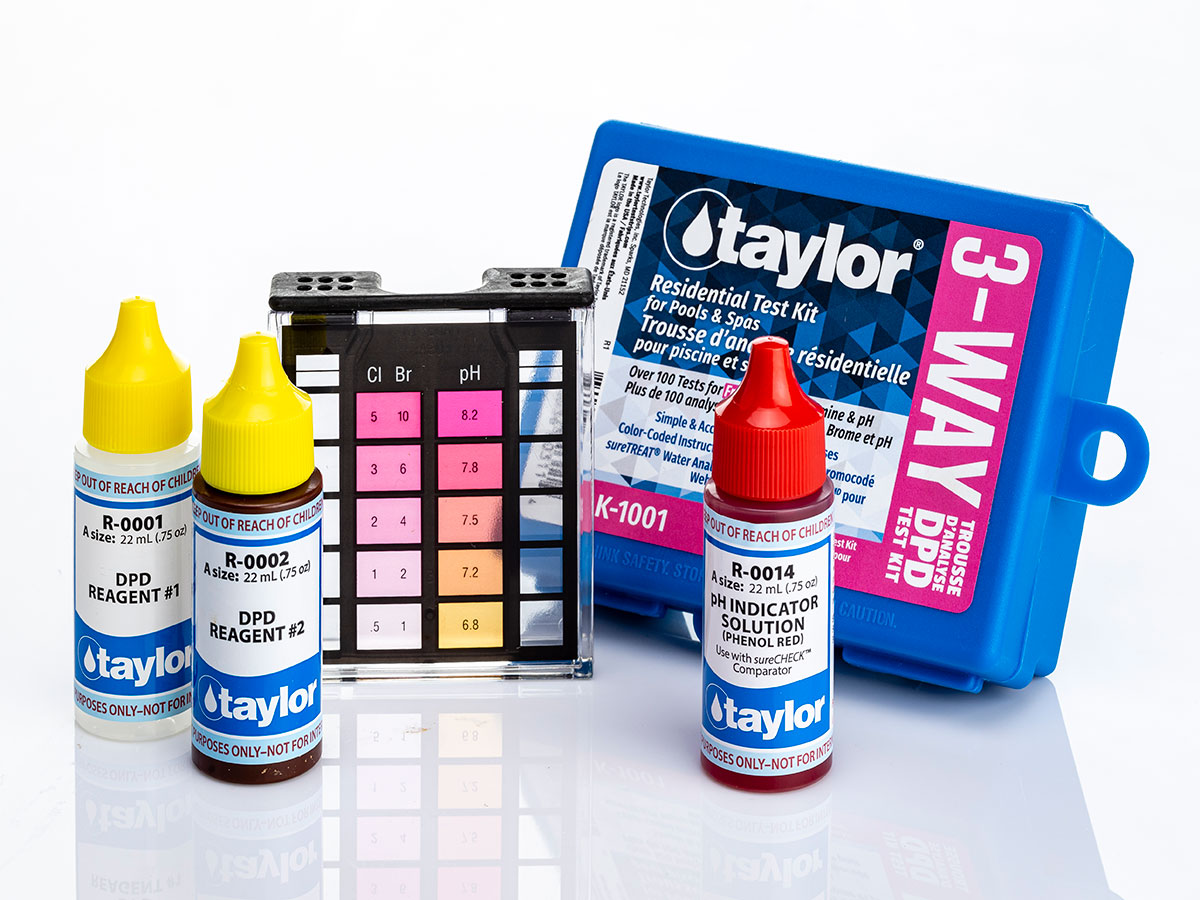 Taylor Technologies K-1001 pool test kit